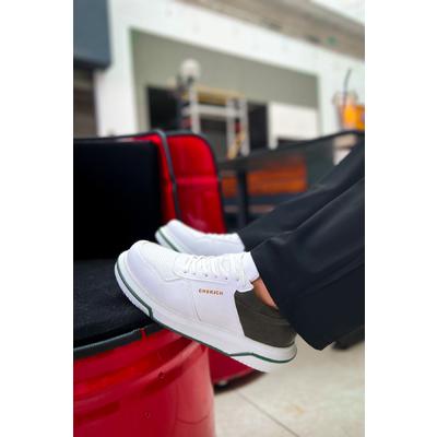 CH075 - CBT Signature Erkek Ayakkabı BEYAZ / HAKI