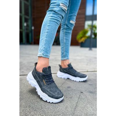 CH089 - CBT Low Top Lace Up Erkek Ayakkabı ANTRASIT