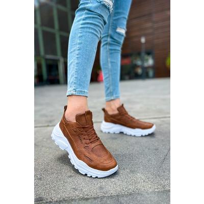 CH089 - CBT Low Top Lace Up Erkek Ayakkabı TABA