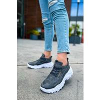 CH089 - CBT Low Top Lace Up Erkek Ayakkabı ANTRASIT