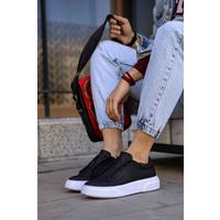 CH092 CBT Zip Style Erkek Ayakkabı SIYAH