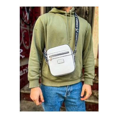 CH102 - Stealht Kare Erkek Çanta BEYAZ