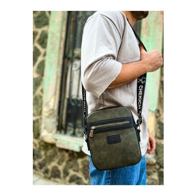 CH102 - Stealht Kare Erkek Çanta SIYAH / HAKI