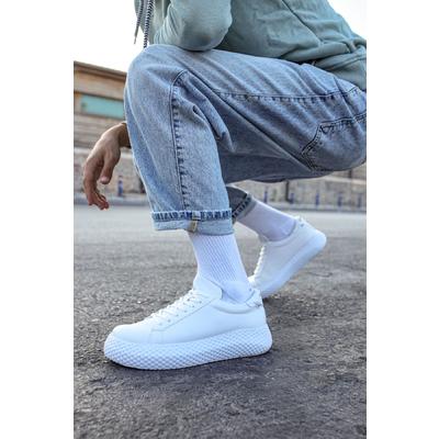 CH107 - CBT Felibord Erkek Ayakkabı BEYAZ / BEYAZ