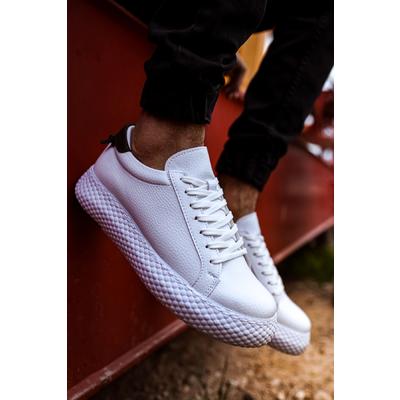 CH107 - CBT Felibord Erkek Ayakkabı BEYAZ / HAKI