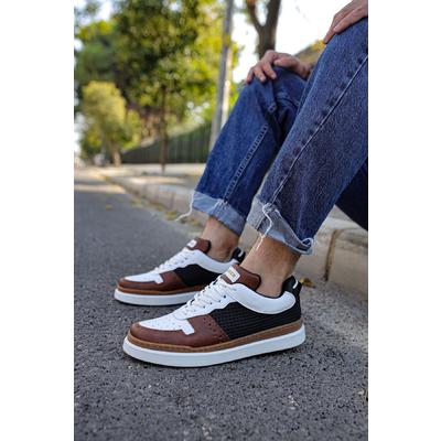 CH109 - CBT Hercules Erkek Ayakkabı TABA/BEYAZ/SIYAH