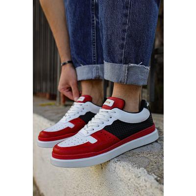 CH109 CBT Hercules Erkek Ayakkabı KIRMIZI/BEYAZ/SIYAH