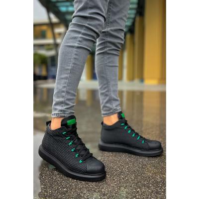 CH111 - GST Milano Erkek Bot SIYAH / YESIL