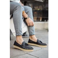 CH119 - CBT Tassels Erkek Ayakkabı SIYAH
