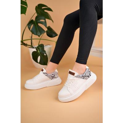 CH145 CBT Sauerbergg Kadın Ayakkabı BEYAZ