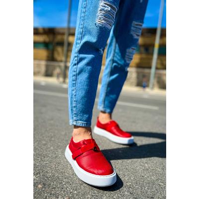 CH147 - CBT Dobeny Erkek Ayakkabı KIRMIZI