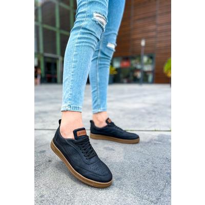 CH157 - CKT Retro Erkek Ayakkabı SIYAH