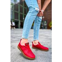 CH157 - CKT Retro Erkek Ayakkabı KIRMIZI