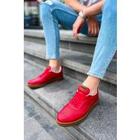 CH157 - CKT Retro Erkek Ayakkabı KIRMIZI