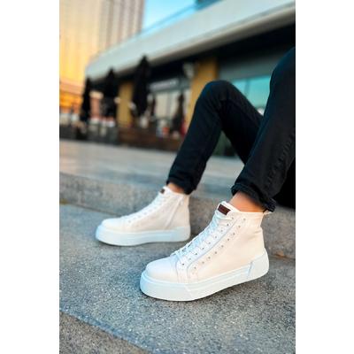 CH167 - GBT Blazer Erkek Bot BEYAZ / BEYAZ