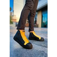CH167 - GST Blazer Erkek Bot SIYAH - SARI