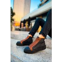 CH167 - GST Blazer Erkek Bot SIYAH/TABA