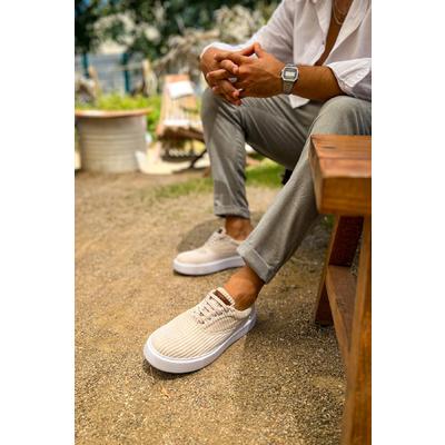 CH173 - KBT Velluto Erkek Ayakkabı BEYAZ