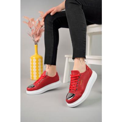 CH175 CBT Mirror Kadın Ayakkabı KIRMIZI