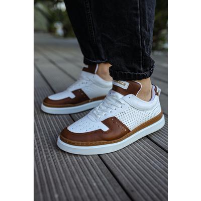 CH201 - CBT Hercules Erkek Ayakkabı TABA/BEYAZ