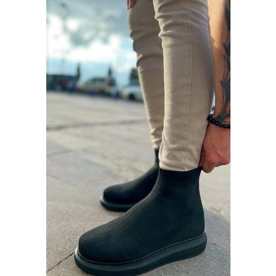 CH207 - TRT Maglieria-T Erkek Ayakkabı SIYAH