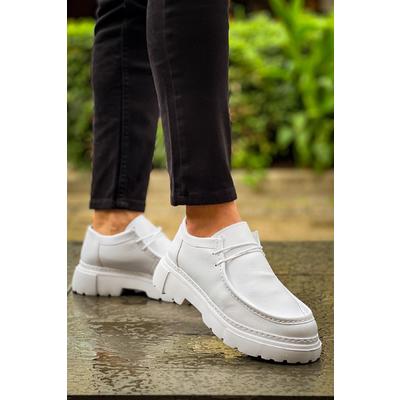 CH2404 - CBT Castle Erkek Ayakkabı BEYAZ