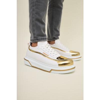 CH241 - CBT Signature Line Up Erkek Ayakkabı BEYAZ/ALTIN