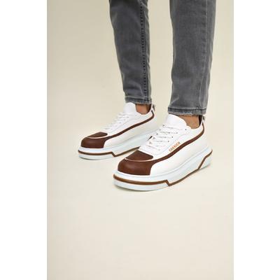 CH241 - CBT Signature Line Up Erkek Ayakkabı TABA/BEYAZ