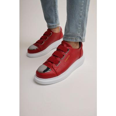 CH251 - CBT Mirror Erkek Ayakkabı KIRMIZI