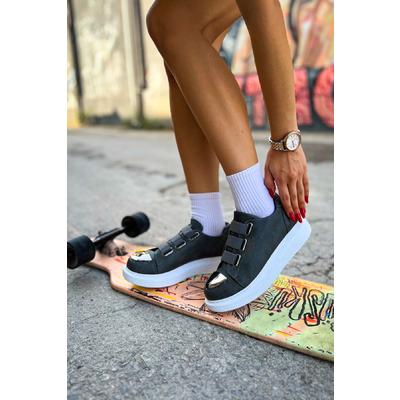 CH251 CBT Mirror Kadın Ayakkabı ANTRASIT