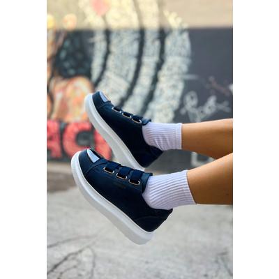 CH251 CBT Mirror Kadın Ayakkabı LACIVERT