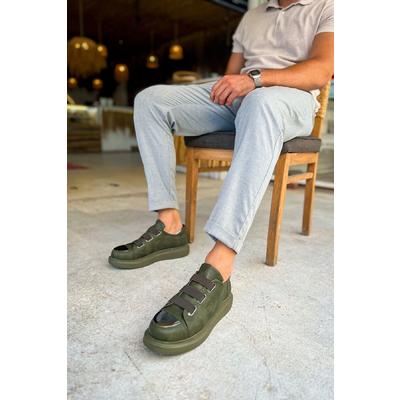 CH251 - CRT Mirror Erkek Ayakkabı HAKI