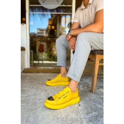 CH251 - CRT Mirror Erkek Ayakkabı SARI