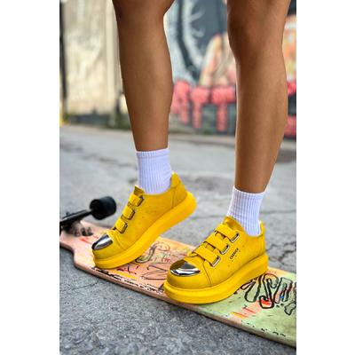 CH251 CRT Mirror Kadın Ayakkabı SARI