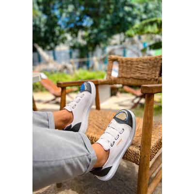 CH251 GBT Mirror Furry Erkek Ayakkabı BEYAZ/ANTRASIT