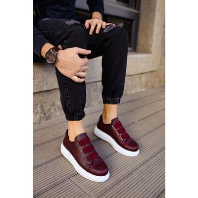CH253 - CBT Mirror Non Erkek Ayakkabı BORDO