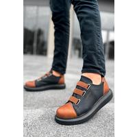 CH253 - CST Mirror Non Man Sneakers SIYAH/TABA