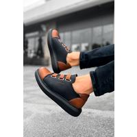 CH253 - CST Mirror Non Man Sneakers SIYAH/TABA