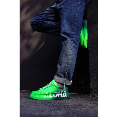 CH254 - CBT Pittura Erkek Ayakkabı 403 ALH YESIL / KOYU YESIL