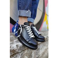 CH254 - CBT Pittura Erkek Ayakkabı 407 V  SIYAH / MAVI