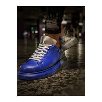 CH254 - CBT Pittura Erkek Ayakkabı 412 MAVI / GÜMÜS