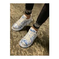 CH254 - CBT Pittura Erkek Ayakkabı 416 MAVI PÜSKÜRTME