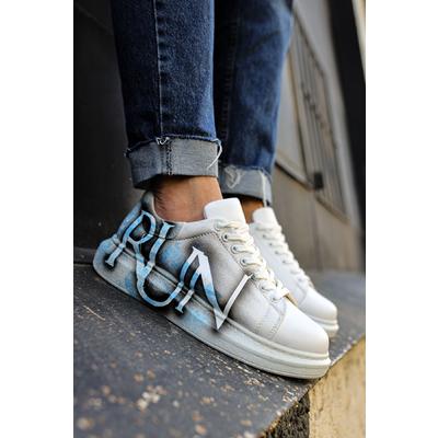 CH254 - CBT Pittura Erkek Ayakkabı 418 MAVI RUN