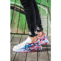 CH254 - CBT Pittura Erkek Ayakkabı 425 BORDO MAVI COOL