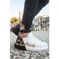 CH254 - CBT Pittura Erkek Ayakkabı 426 BEYAZ-SIYAH CHEKICH