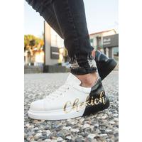 CH254 - CBT Pittura Erkek Ayakkabı 426 BEYAZ-SIYAH CHEKICH