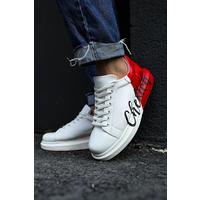 CH254 - CBT Pittura Erkek Ayakkabı 427 BEYAZ KIRMIZI CHEKICH