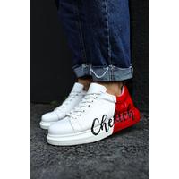 CH254 - CBT Pittura Erkek Ayakkabı 427 BEYAZ KIRMIZI CHEKICH