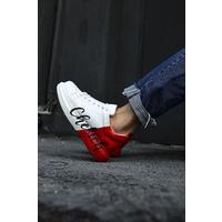 CH254 - CBT Pittura Erkek Ayakkabı 427 BEYAZ KIRMIZI CHEKICH