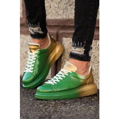 CH254 - CBT Pittura Erkek Ayakkabı 428 YESIL / SARI